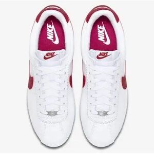 Nike Classic Cortez SE White Red Women Size 7